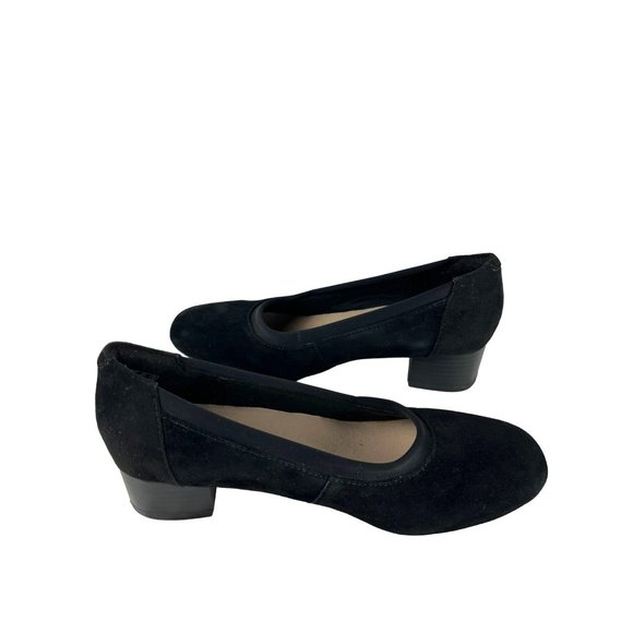 Clark's Chartli Fame Suede Ultimate Comfort Collection Slip On Shoes, Women's 7M - Picture 3 of 9